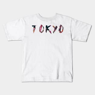 Sci Fi Tokyo City Kids T-Shirt